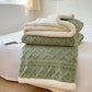 150X200cm Reversible Artificial Plush Blanket