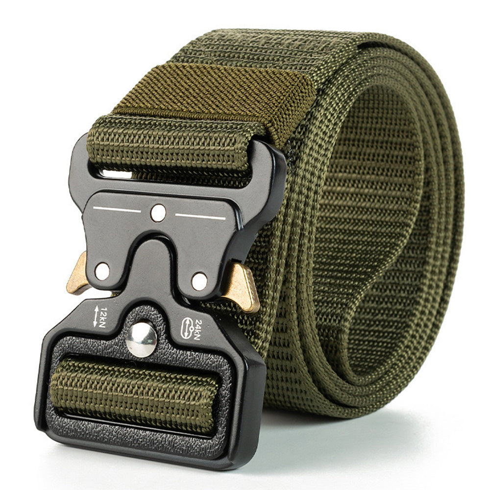 Nylon Tactical Belt Quick-Release for Outdoor Work Daily