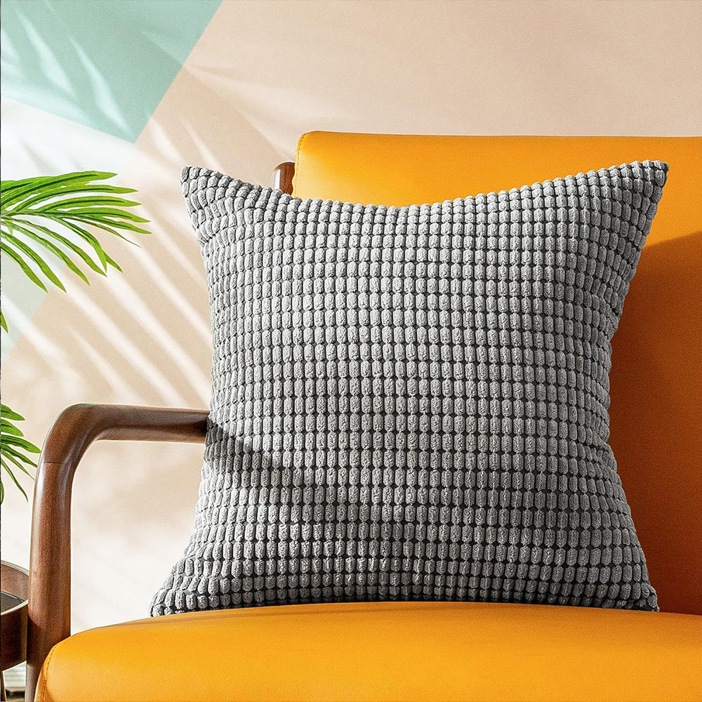 2Pcs Corduroy Lounge Cushion Cover