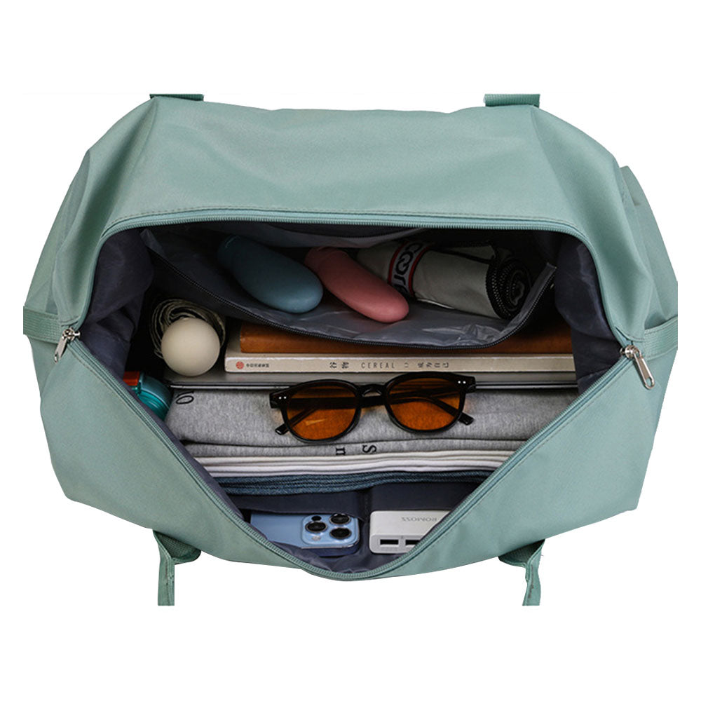 Travel Duffle Bag with Trolley Sleeve