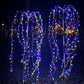 100/200LEDs Solar Firecracker Fireworks Light Outdoor Garden Stake Light