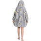 Hooded Blanket Hoodie Ultra Plush Comfy Sweatshirt Fleece-Style 3