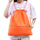 Water-resistant Drawstring Backpack Bag Portable Gym Backpack for Outdoor Travel