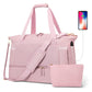 37L Women Fitness Travel Bag Waterproof Pocket USB Charging Carry On Overnight Bag