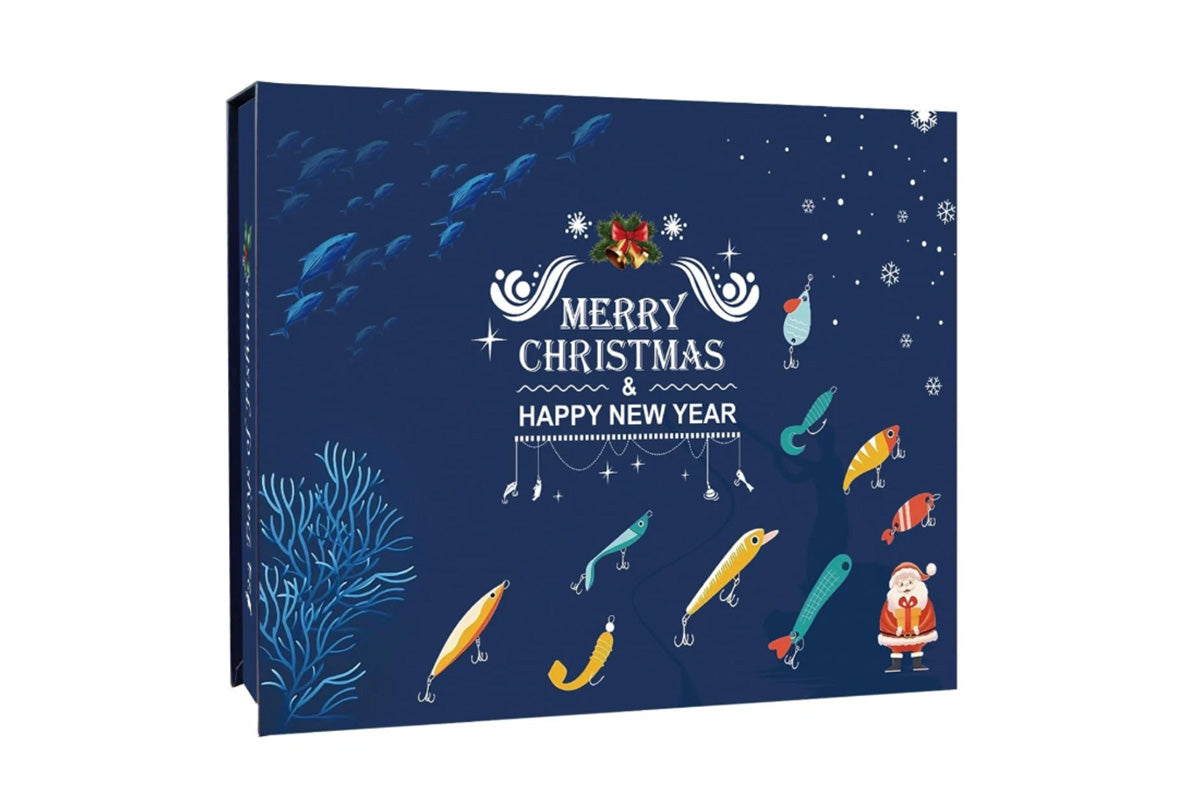 Fishing Advent Calendar Christmas Countdown Calendar Fishing Tackle Lures Gifts