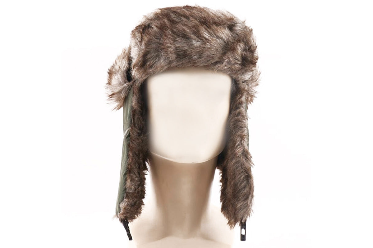 Winter Trapper Hat Warm Faux Fur Trooper Russian Bomber Eskimo Pilot