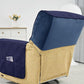Water Resistant Quilted Recliner Chair Cover Anti-Slip Recliner Sofa Protector with Storage Pockets