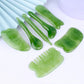 7 Piece Guasha Body Scraping Facial Face Thin Gua Sha Board Massager Tool Set
