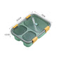 Portable Microwaveable Lunch Box Bento Box-3-Compartment
