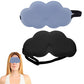 2Pcs Soft 3D Silk Eye Mask for Sleeping Clouds Shape Eye Sleeping Blindfold