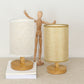 Small Bedside Night Table Lamp For Bedroom Minimalist Nightstand Lamp With Round Shade-Style 2