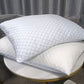 Cooling Shredded Memory Foam Pillows for Side Back Sleepers with Washable Cover-White