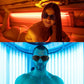 2Pcs Red Light Therapy Eye Protective Glasses For Visible Light Blocking