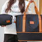 Expandable Travel Bag with Toiletry Bag Weekender Bag