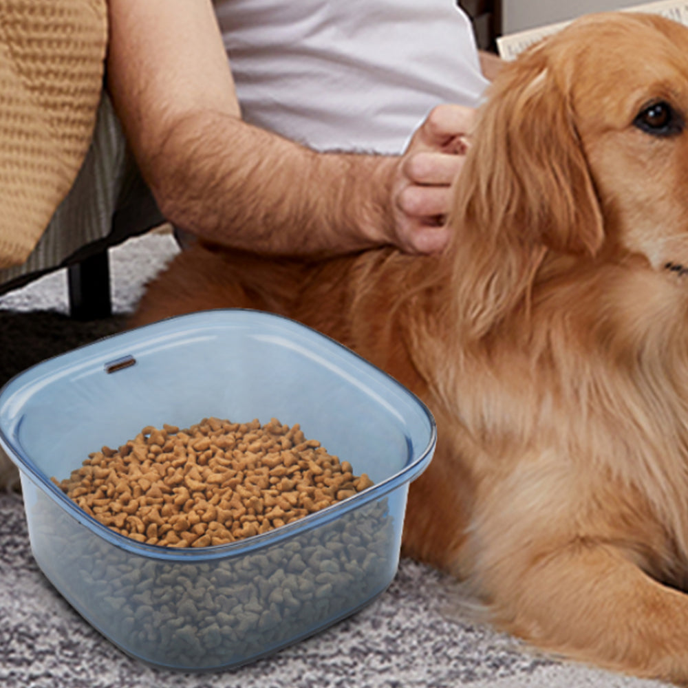 2Pcs 2L Pet No Spill Water Bowl