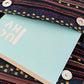 Boho Style Flap Drawstring Backpack