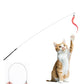20 Pack Interactive Cat Feather Suction Cup Wand Toy Set