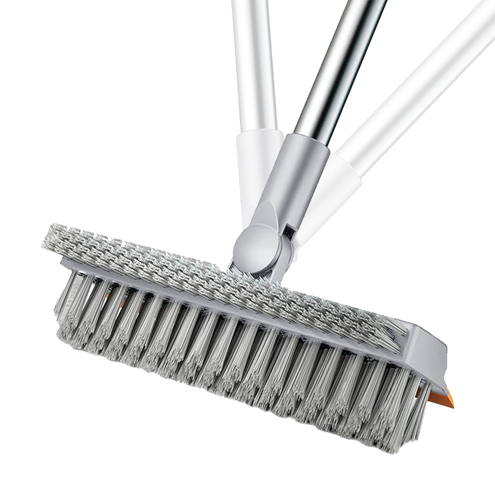 2 in 1 Floor Scrub Brush Crevice Cleaning Brush