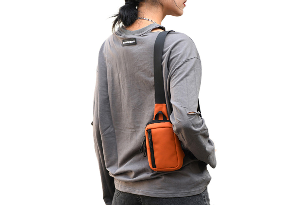 Mini Crossbody Sling Bag Travel Daypack Shoulder Bag for Running and Outdoor Use