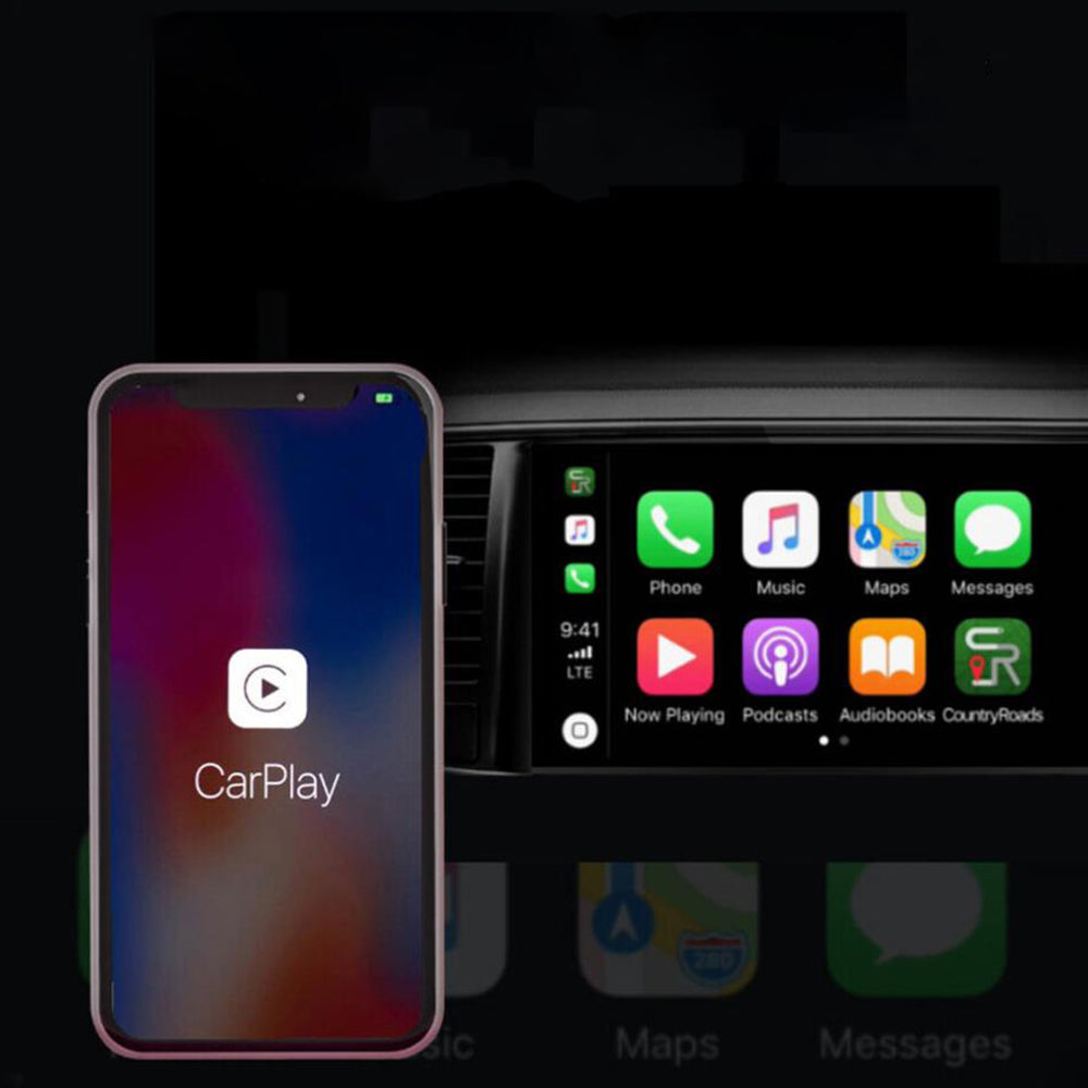 2Pcs 2 in-1 Wired To Wireless CarPlay Android Auto USB Car Dongle Connect Box