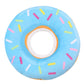Cat Cone Soft Collar Adjustable Kitten Recovery Cones Cat Donut Collar-Blue