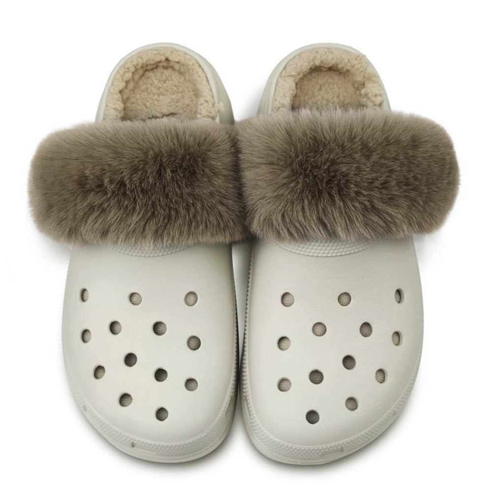 Fleeced Liner Inserts for Crocs Warm Fuzzy Replacement Insoles for Winter
