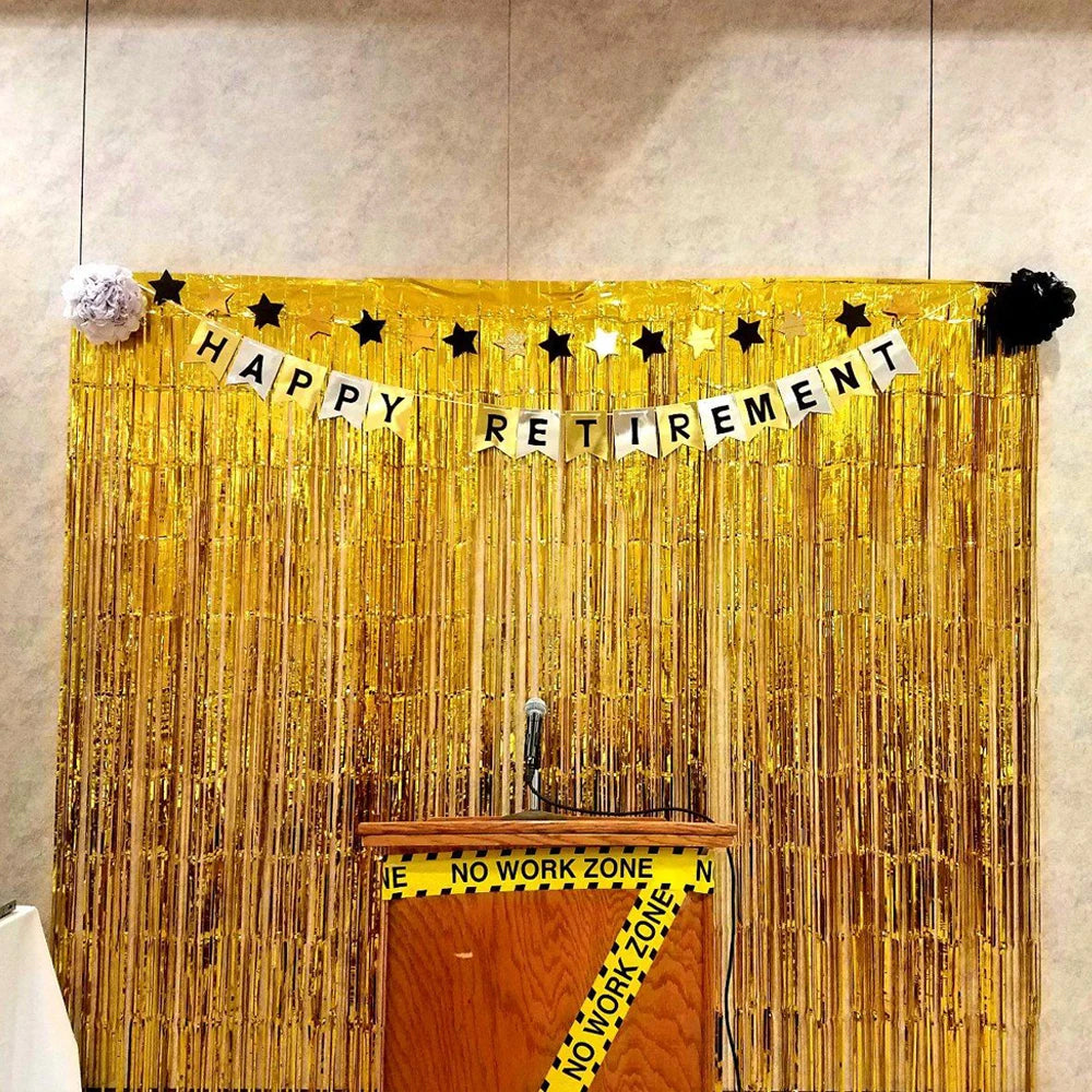 6Pcs 2M Fringe Backdrop Party Decoration