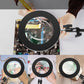 5X Magnifying Glass with LED Desk Lamp