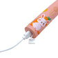 Cute Cartoon Electric Soft Toothbrush with 6 Replacement Electronic Toothbrush Heads
