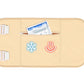 9pcs Reusable Castor Oil Pack Set for Shoulder Neck Waist Chest Knee & Feet