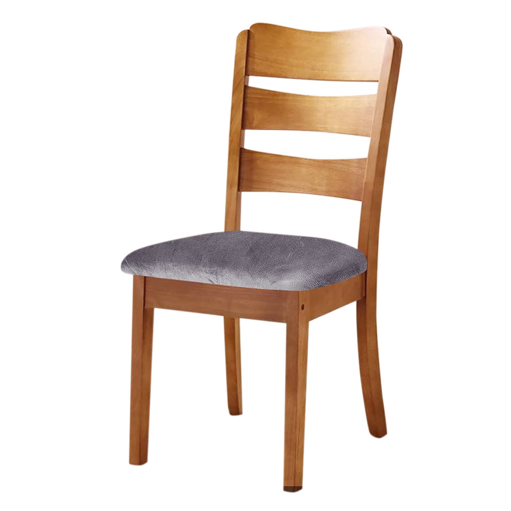 4 Piece Stretch Removable Dining Chair Seat Cushion Slipcovers for Decor