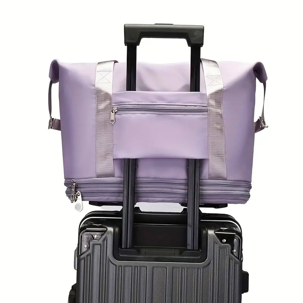 Large-Capacity Expandable Carry on Luggage Bag with Wheels