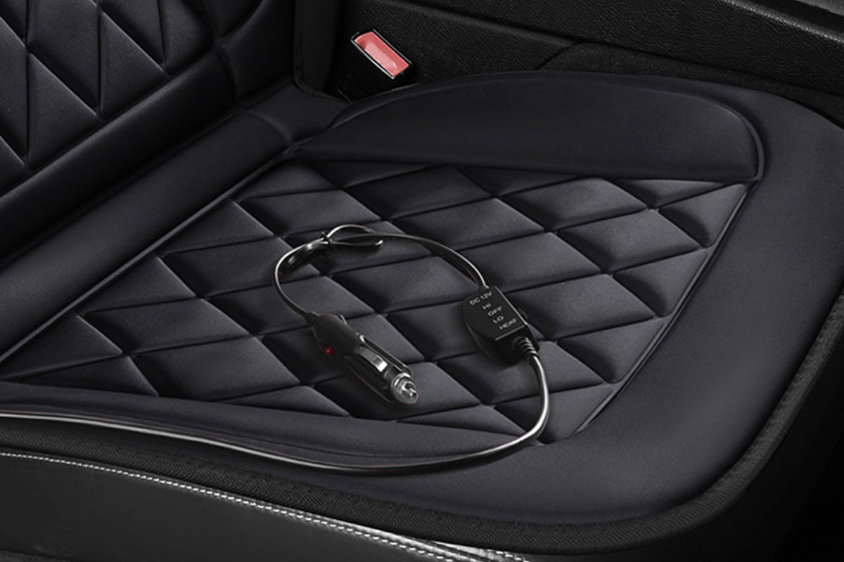12V Heated Seat Cushion Universal Winter Heating Pad for Vehicles