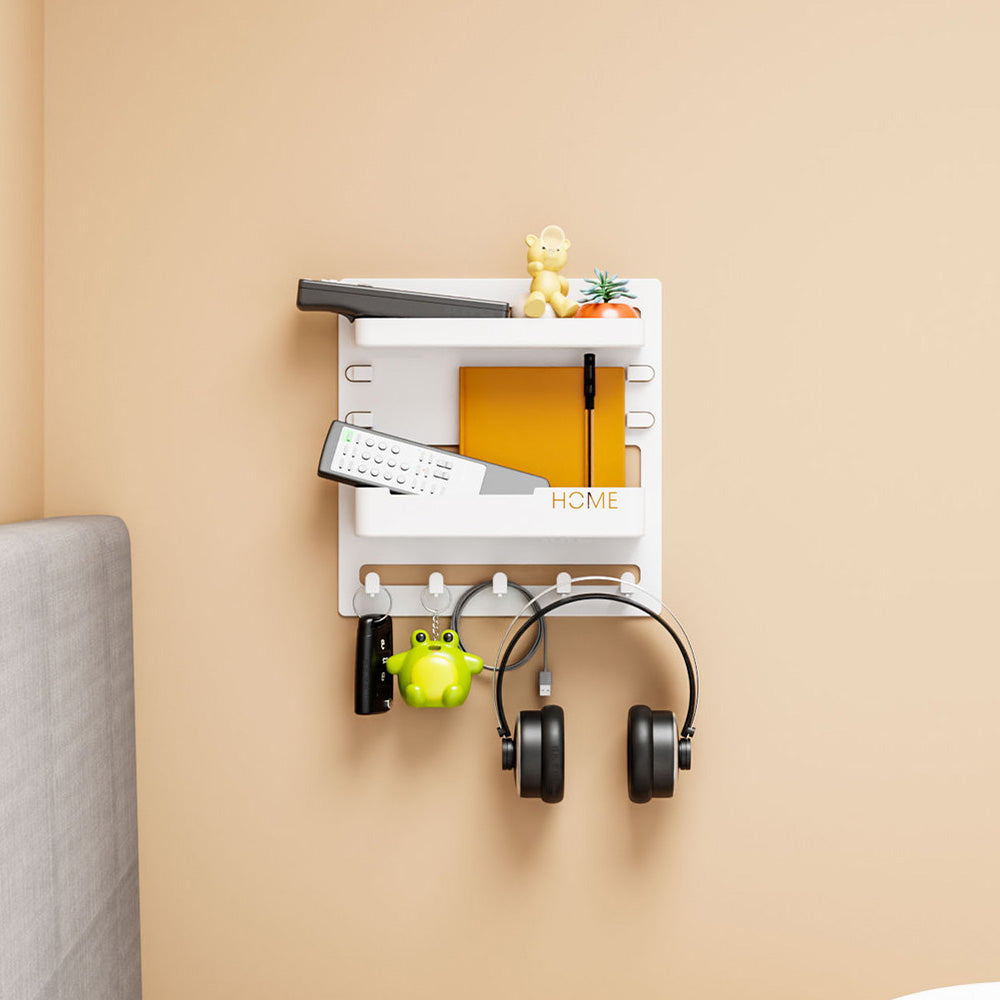Bedside Shelf Accessories Organizer Wall Mount Self Stick On Cool Stuff for Bedroom Storage and Organization