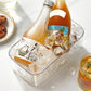 Ice Cube Tray with Lid and Bin for Freezer 64Pcs Ice Cube Mold