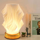 Bedside Lamp with Metal Base for Bedroom