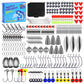257Pcs Plastic Fishing Lures Tackle Prawn Shrimp Flathead Bream Cod Bass Lure Fishing Kit