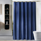 Waterproof Shower Curtain with 12 Hooks Thick Polyester for Bathtub Bathroom