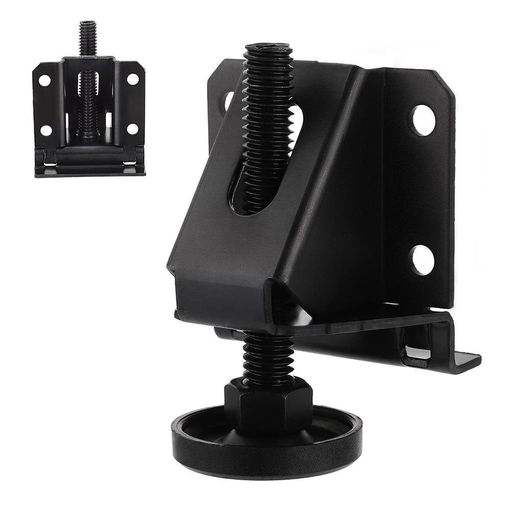 4-Pack Heavy Duty Adjustable Furniture Leveling Feet with Lock Nuts