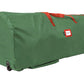 Handy Laundry Rolling Christmas Tree Storage Bag With Handle For Easy Transport-Green