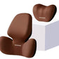 Car Headrest and Lumbar Support Set Memory Foam Driving Cushion
