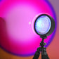 2Pcs Sunset Lamp Projector RGB Color Rotation LED Sunset Projection Lamp Room Decor