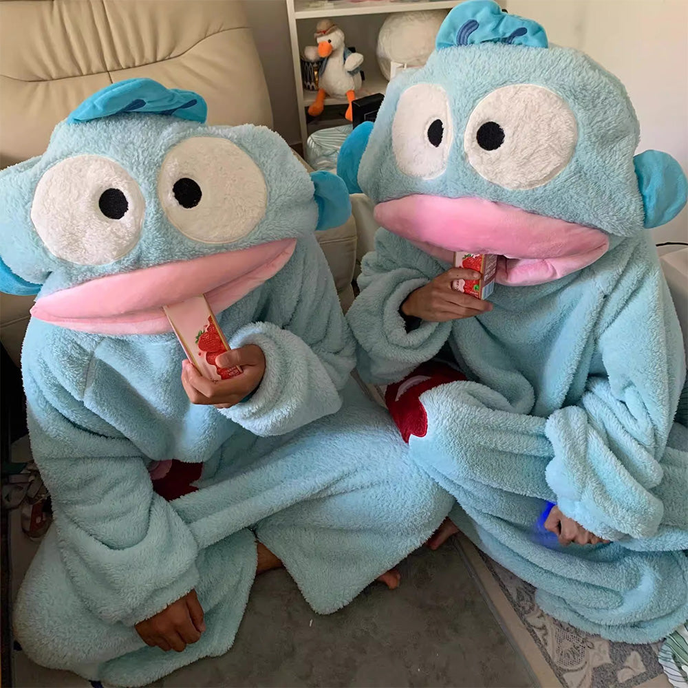 Monster Onesie Big Mouth Monster Onesie Soft Plush Loungewear for Sleeping-Style 3