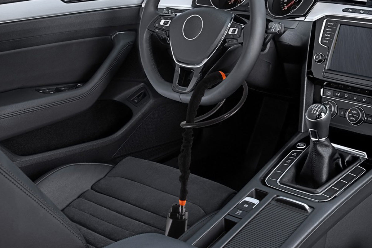 Car Steering Wheel Lock Anti-Theft Device Adjustable Lock Universal Fit