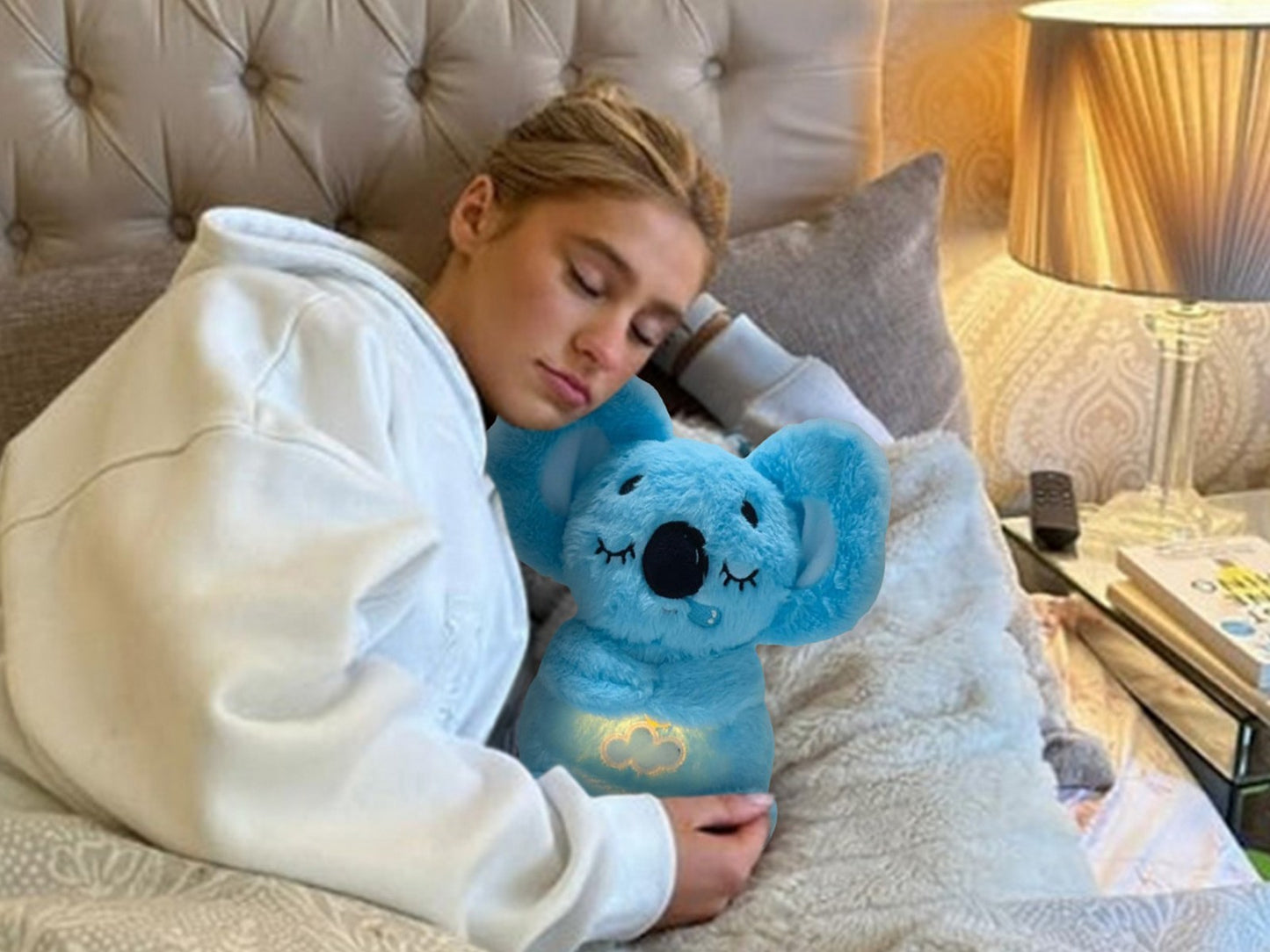 Kids Glowing Sleeping Soothing Sound Plush Doll