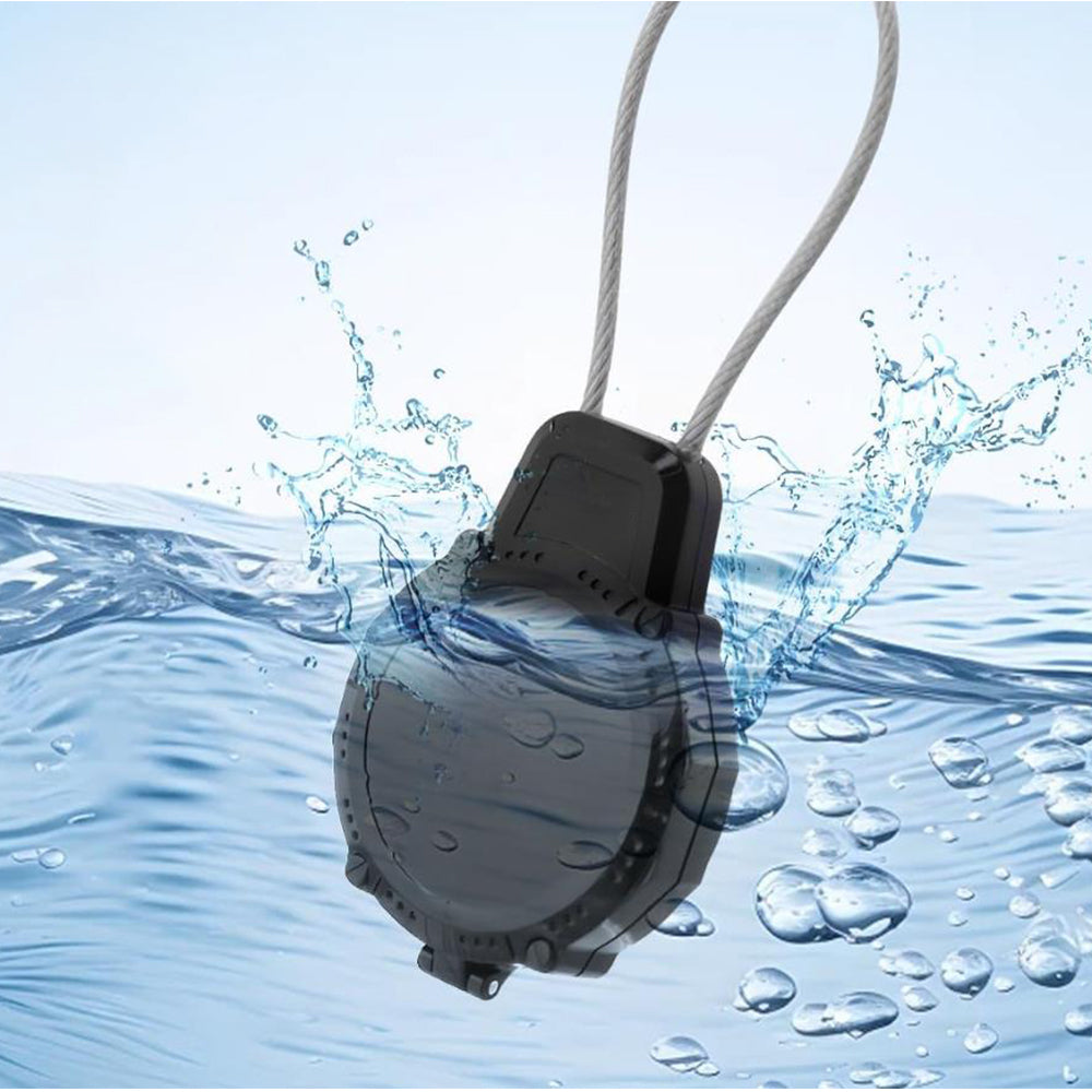 2Pcs Water-Resistant AirTag Key Lock Case Compatible with Apple AirTags
