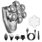 7D Head Shavers LED Display Detachable Head Trimmers Dry Wet Bald Head Shavers