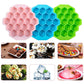3Pcs 19-Cell Silicone Honeycomb Cake Ice Mould