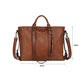 PU Leather Women's Tote Handbag for Work and Travel