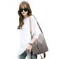 Women Anti-Theft Backpack Detachable Strap Handbag